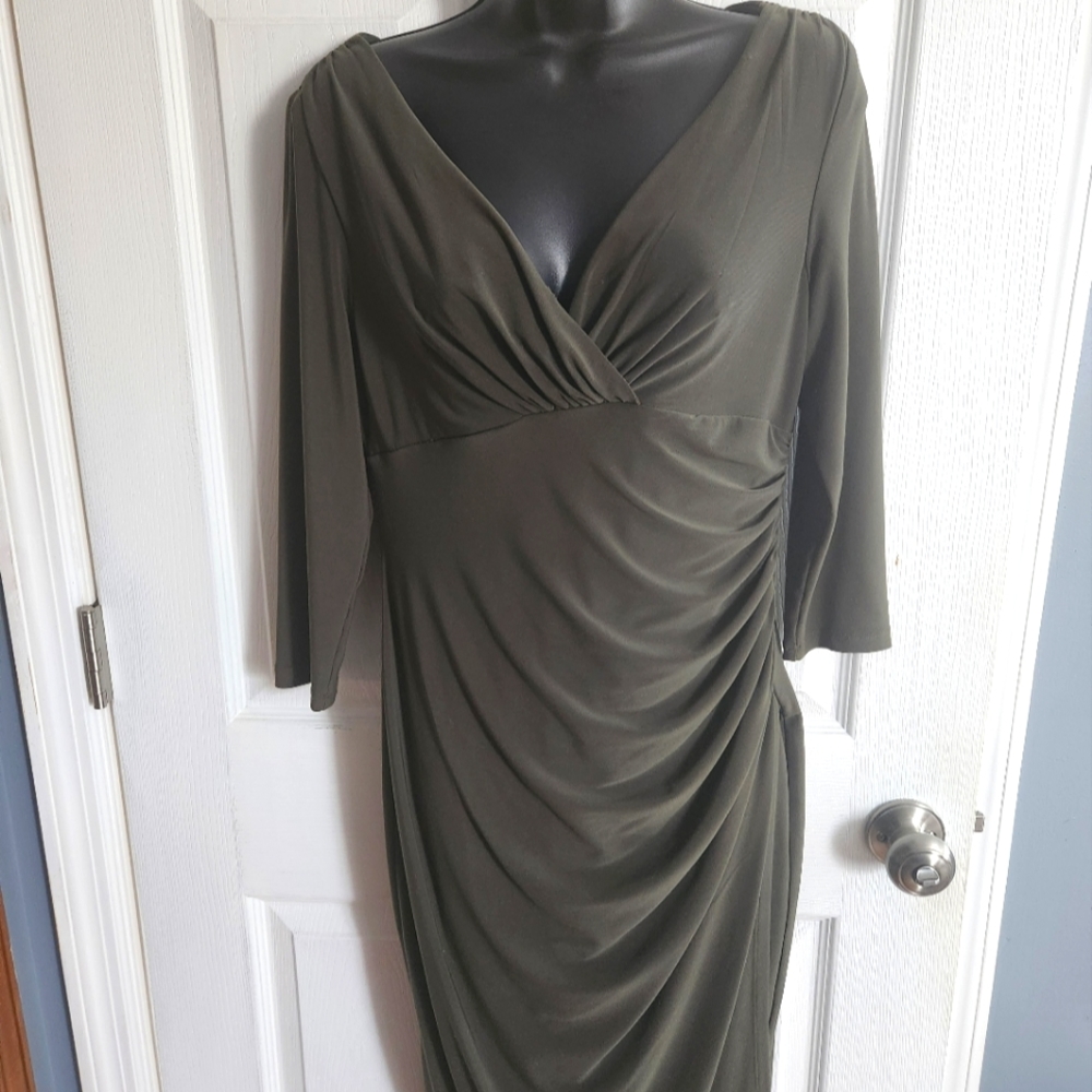 Beautiful Olive color dress